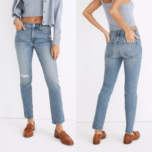 Madewell The Perfect Vintage Jean Blue Medium Wash 28 - Picture 1 of 9
